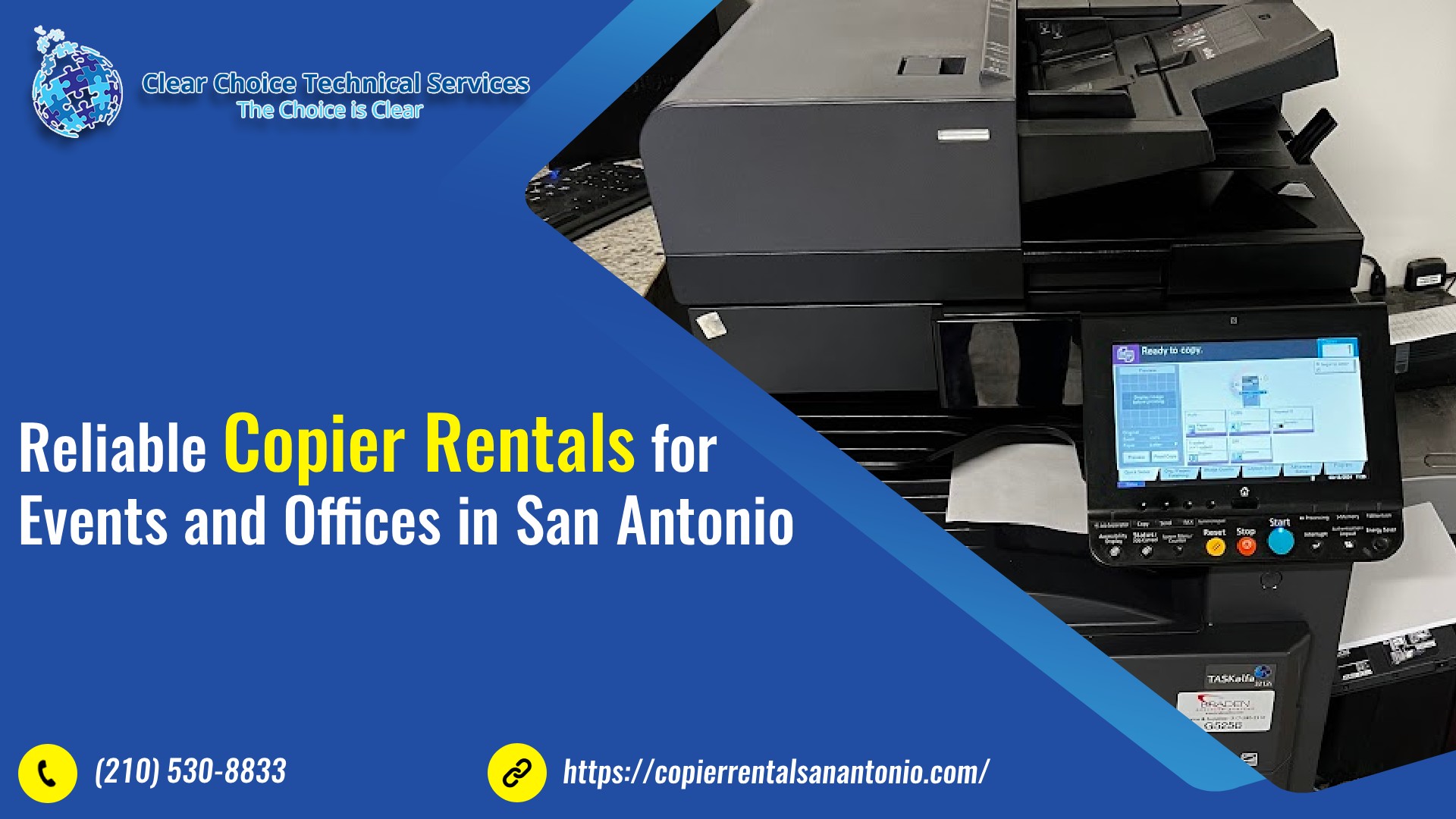Reliable Copier Rentals for Events and Offices in San Antonio